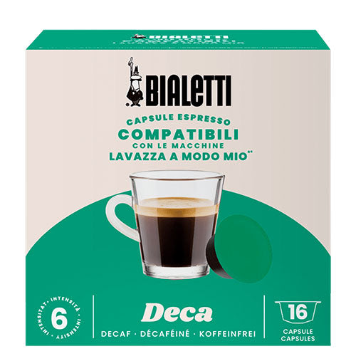 Bialetti - Kapseln - Deca - A Modo Mio - 16 Stück