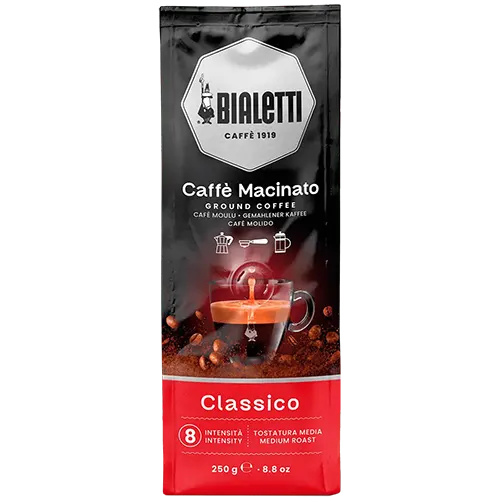 Bialetti - Gemahlener Kaffee - Classico