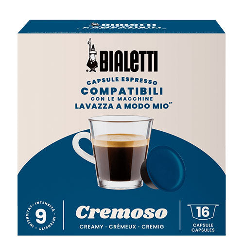 Bialetti - Kapseln - Cremoso - A Modo Mio - 16 Stück