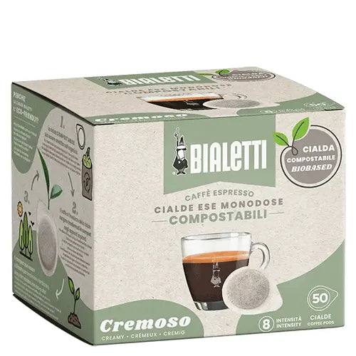 Bialetti - Cremoso - ESE-Portionen - 50 Stück